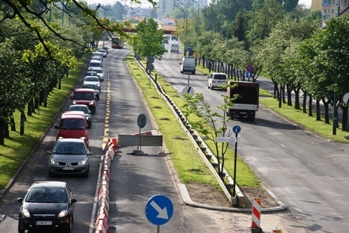 Od dziś zmiana organizacji ruchu  na al. Piłsudskiego